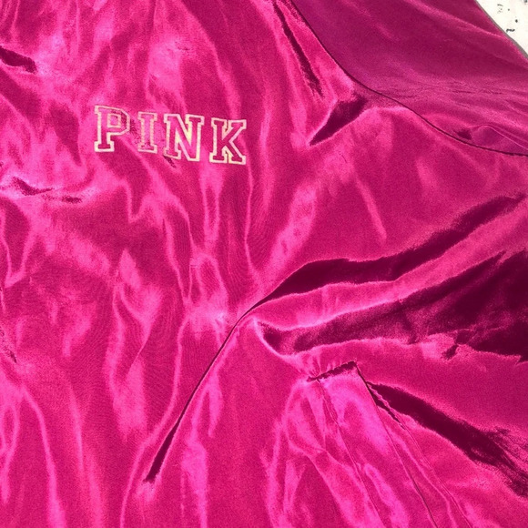PINK Victoria’s Secret pink bomber varsity jacket - Picture 4 of 6